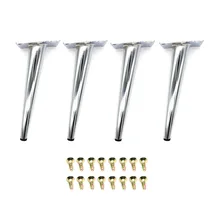 Мебель металлические ножки, набор из 4 предметов шкаф металлические ножки диван ножка для мебели кровать/ТВ шкаф ноги 80*190 мм