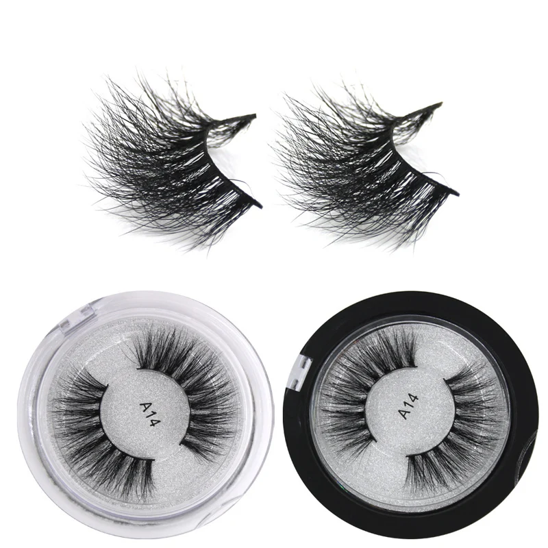 YOKPN New Package Natural Mink Lashes Long Thick False Eyelashes 3D Multilayer Stereo Eyelash Volume Soft Hair Eye | Красота и