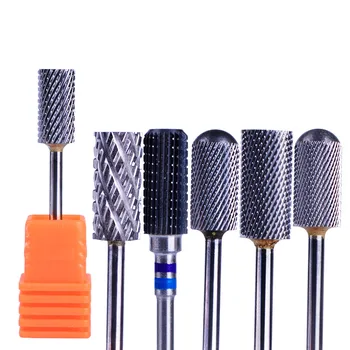

1pcs Milling Electric Nail Drill Carbide Tungsten Removal Gel Polish Clean Burr Pro Rotary Electric Nail Drill Bits Files TR1-9