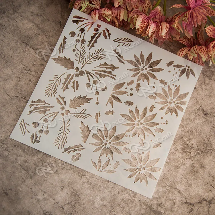

NCraft Stencil S36 Scapbook Stencil Cake Decorating Tool scrapbooking