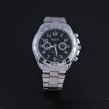 2016 Fashion Dual Eyes Mens Watches Top Brand Luxury Military Sport Watch Men Casual Quartz Watch Wrist Relogio Masculino OP001