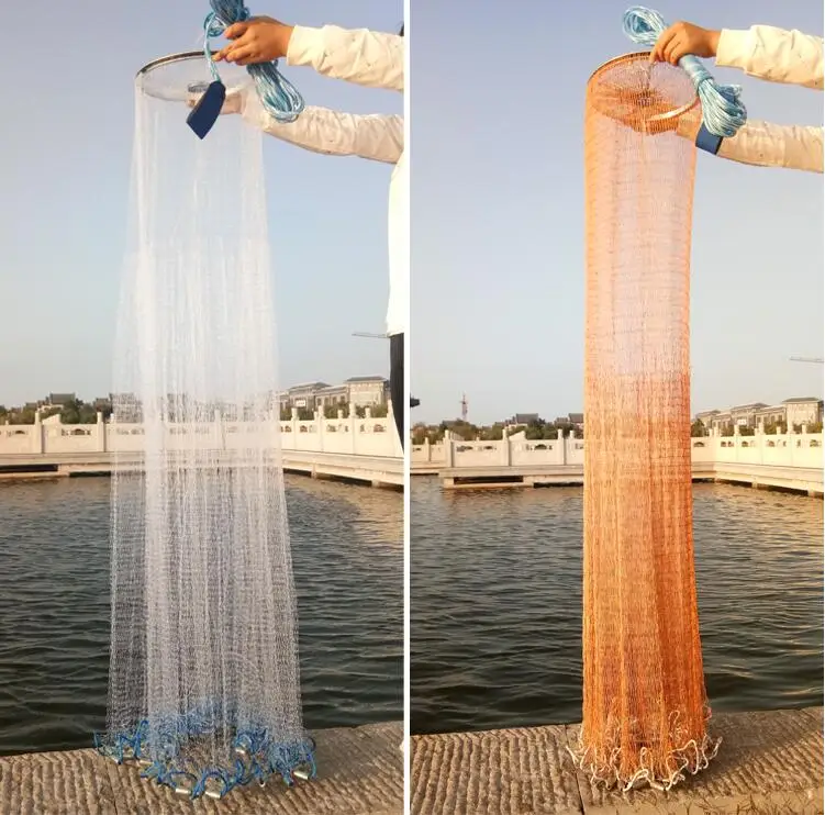 Finefish ловушка рыболовная сеть из США мелкая сетка ручная складное рыболовное