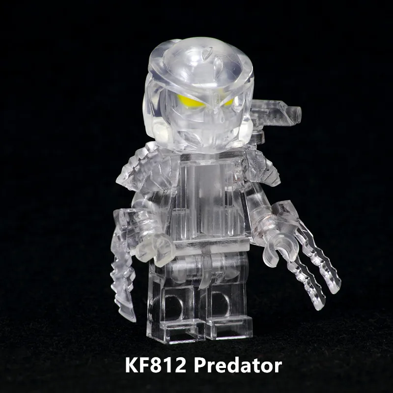 

Single Sale Super Heroes Action Figures The Movie Series Predator One-Eyed Cyclops Building Blocks Bricks Kids Toy Gift KF812