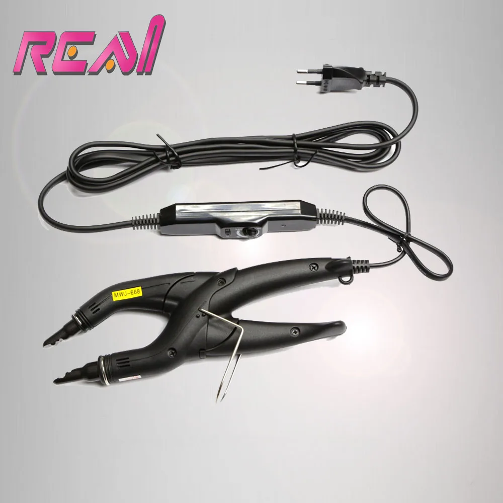 1Pc POP Tip Hair Styling Tool Keratin Hair Extension Fusion Iron Hair Connector Wand Clamp With