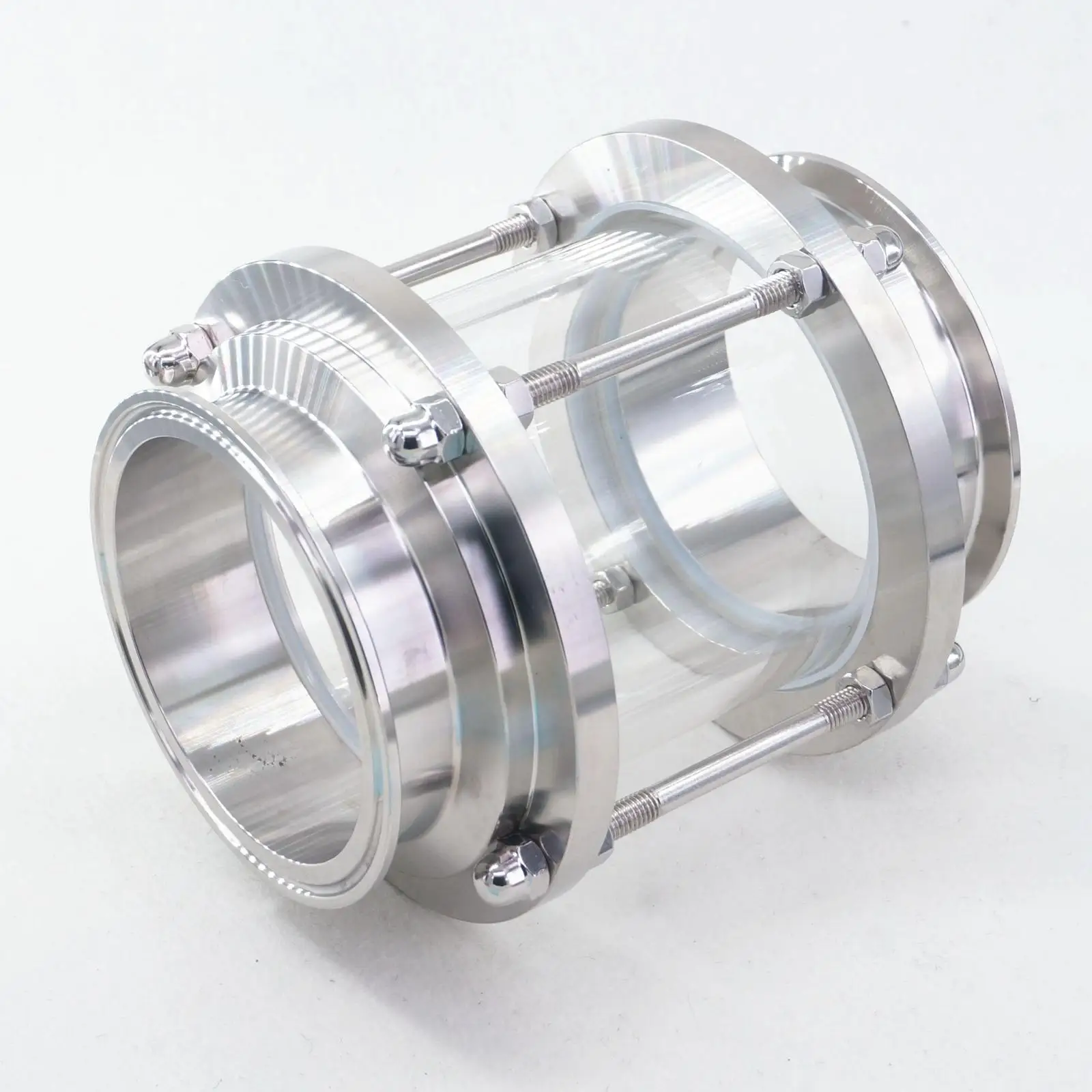 Sorekarain Fit 102mm Pipe OD 4 Tri Clamp SS304 Sanitary Flow Sight Glass Dipoter Homebrew Sorekarain Fit 102mm Pipe OD 4 Tri Clamp SS304 Sanitary Flow Sight Glass Dipoter Homebrew