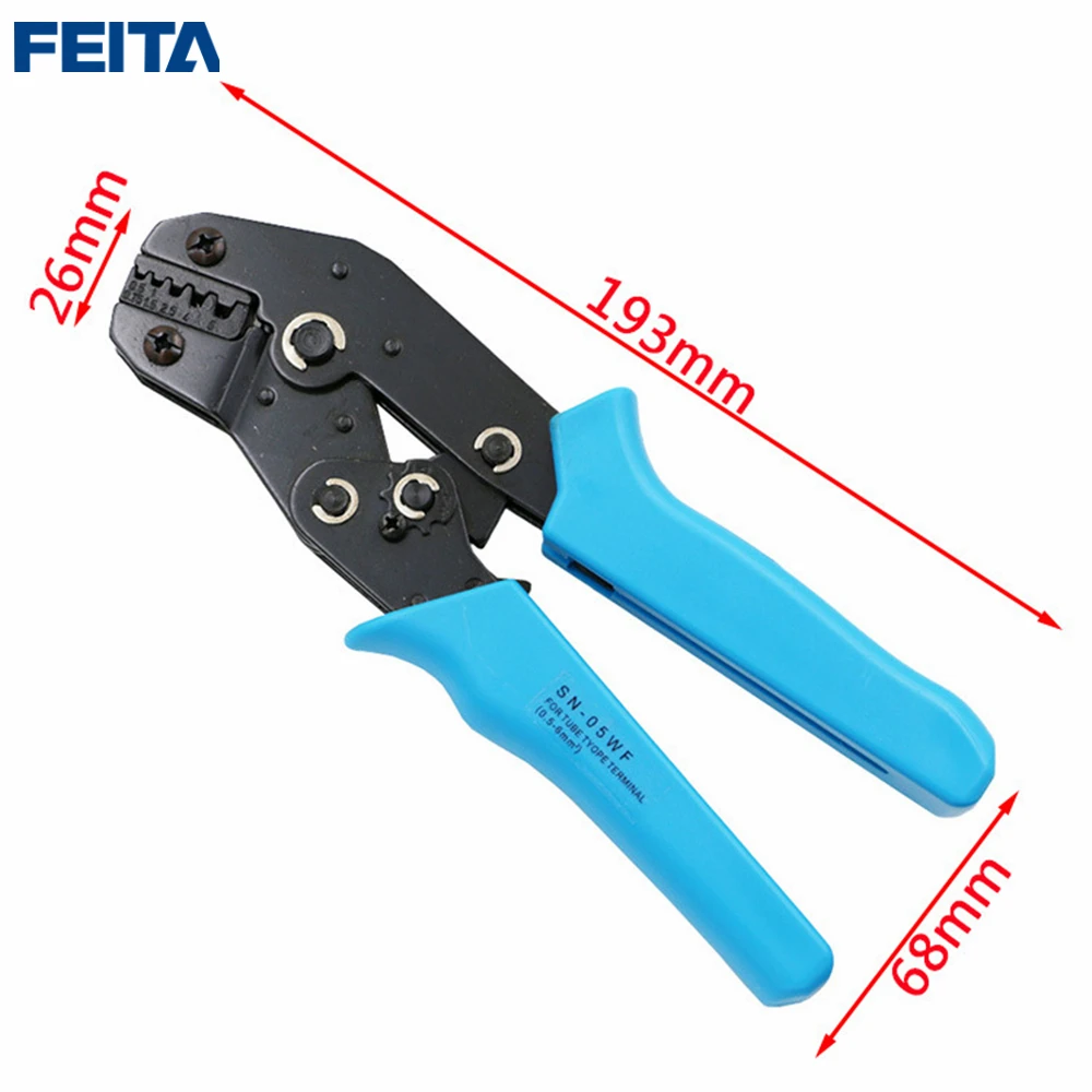 FEITA 26 16 AWG 2 8/3 96/4 8/5 08/6 3 мм Кабельные ножницы обжимной инструмент для не