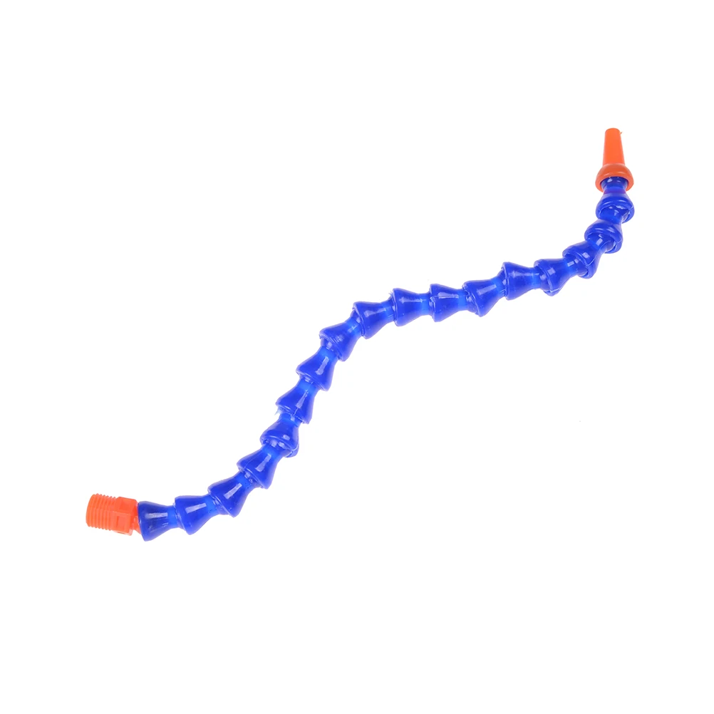 1 шт. универсальный токарный станок пластиковый гибкий регулируемый шланг для водяного масла хладагент шланг 1/4 Свеча зажигания трубка конденсатор 300mmRound сопло
