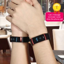 Новые IP67 Водонепроницаемый спортивный смарт-браслет монитор сердечного ритма Смарт-будильник браслет для iphone x