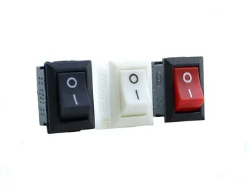 

2pcs/lot 10*15mm SPST 2PIN ON/OFF G130 Boat Rocker Switch 3A/250V Car Dash Dashboard Truck RV ATV Home Black
