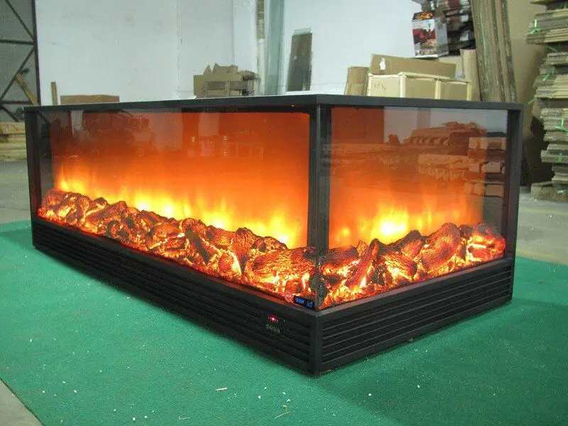 3 Sided 220v Electric Fireplace Insert In Electric Fireplaces From