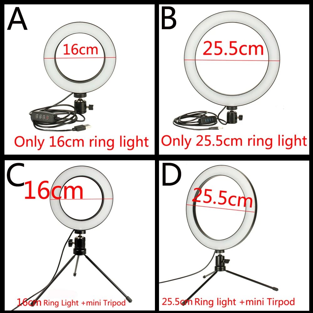 Кольцо свет комплект затемнения светодиодный фонарь, осветительные стойки, держатель телефона, камера штатив для смартфонов/YouTube/Автопортрет стрельба