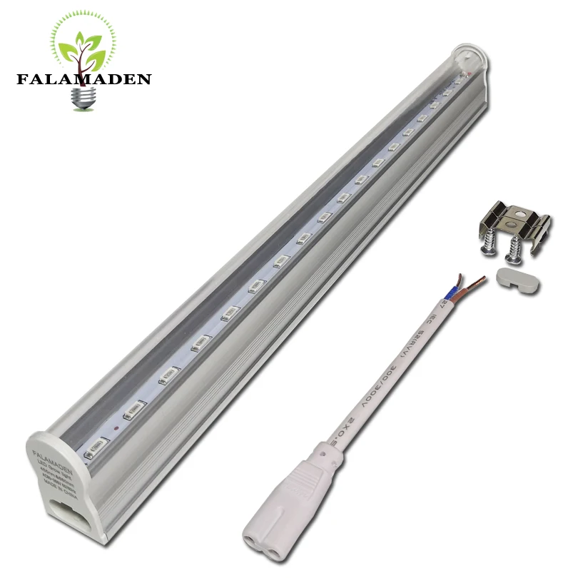 

660nm+455nm spectrums T5 LED grow light 30cm connecting cable&rigid connector can promote seedling and plants to growing better