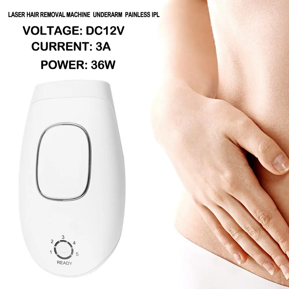 

36W IPL Photon Laser Epilator Underarm Hair Removal Machine Painless Depilador Hair Shaving Device 250000 Pulse for Women