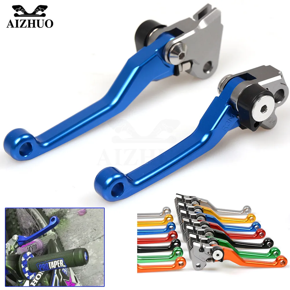 For HONDA WR250R WR250X 2007-2016 SEROW225/250 1986-2015 TTR250 1993 Motocross Accessories Folding Pivot Brake Clutch Levers