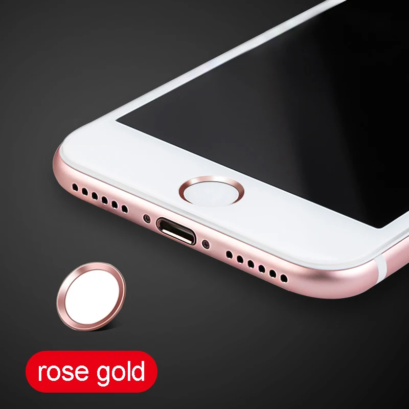 Универсальная наклейка на кнопку Touch ID Home для iPhone 6 6S 7 8 Plus 5S 5C SE отпечатков пальцев