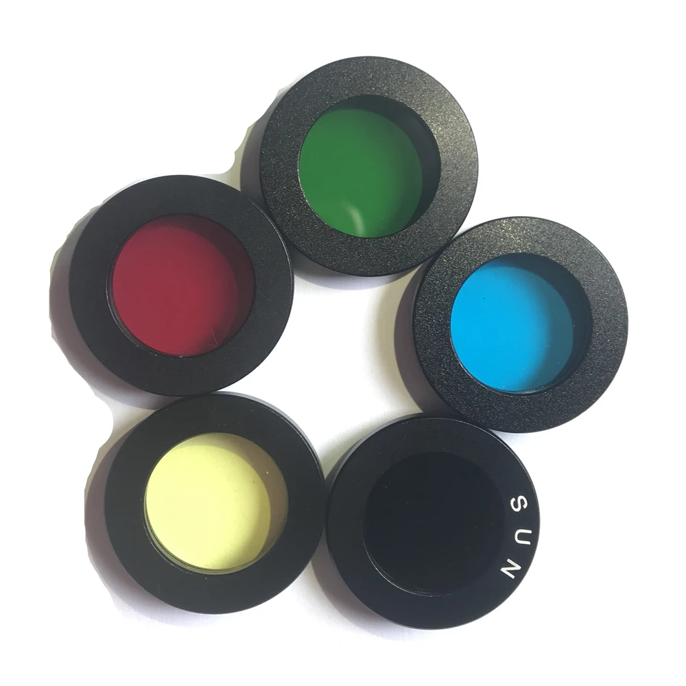 5 قطعة/الوحدة الفلكي تلسكوب مناظير سديم عدسة ترشيح 1.25 بوصة (31.7 مللي متر) موضوع بوصة