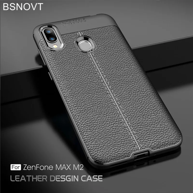 

For Cover Asus Zenfone Max M2 ZB633KL Case Silicone PU Leather Shockproof Phone Cover For Asus Zenfone Max M2 ZB633KL Phone Case