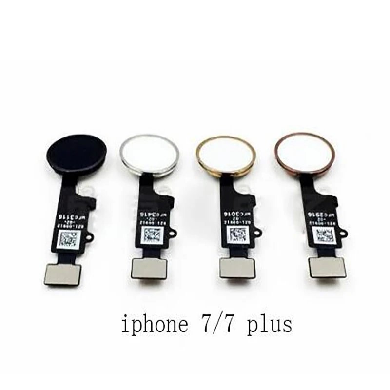 Для iPhone 6S Главная Кнопка с гибким кабелем для iphone 5s 6 6plus 6s 6splus 7/7plus полная сборка
