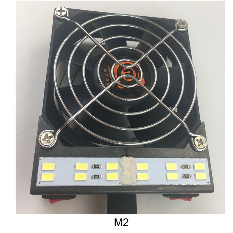 Зажим для Тип M1 M2 легкоплавкий поглотитель дыма с светодиодный свет дым Дыма Амортизатора Дымоуловитель для BGA сварочные работы паяльная станция