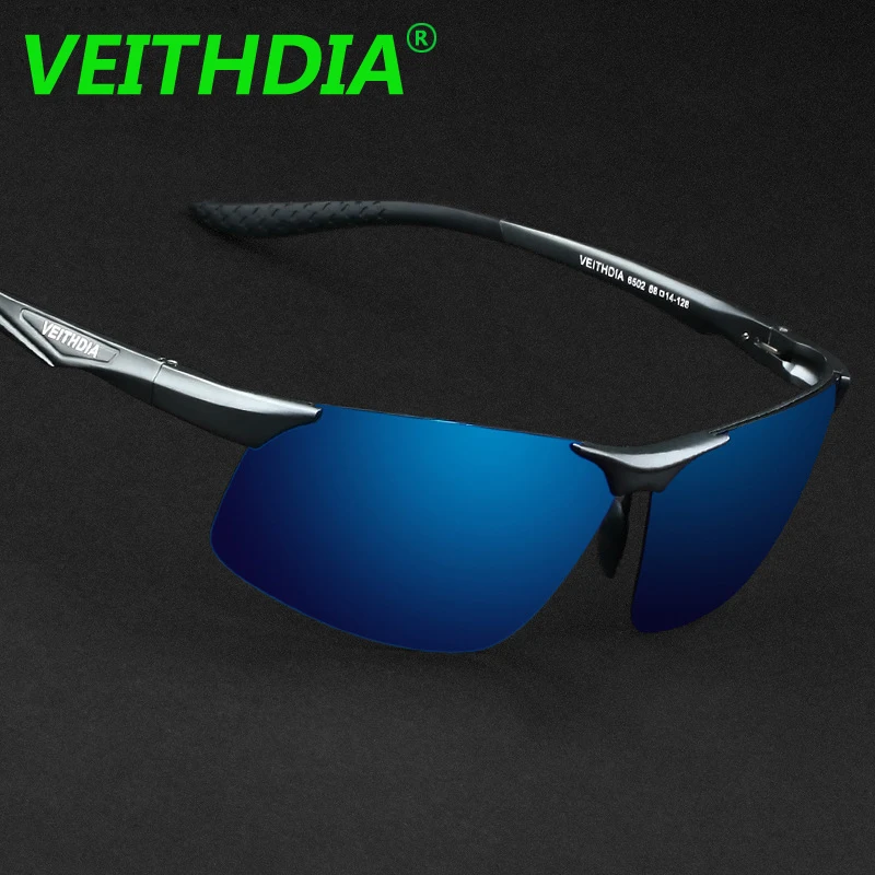

VEITHDIA HD Brand Designer Eyeglasses Fashion Polarized Sunglasses Men's Glasses Driving Driver Summer Classic Sun Glasses 6502