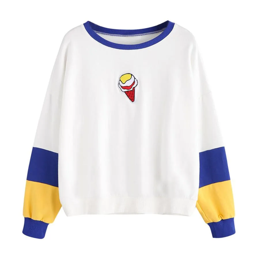 Buy Fashion Applique Pullovers Women Spring Casual