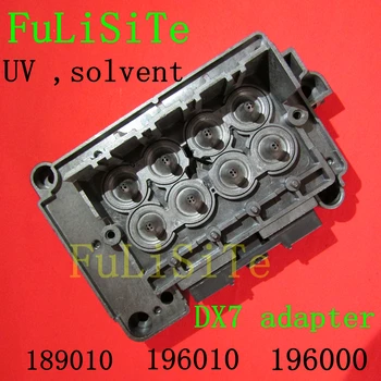 

2piece/lot 100% original 196010 printhead adapter UV solvent inks printer DX7 adapter DX7 print head plastic cover