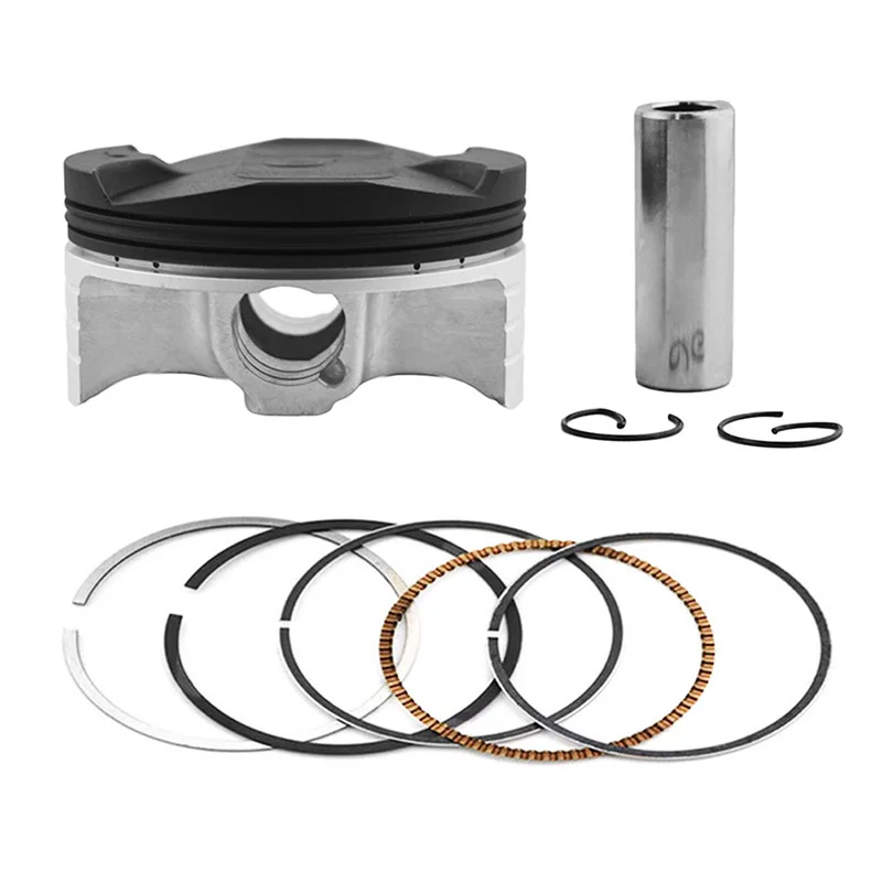 Motorcycle Cylinder Size 76mm 76.5mm Piston Rings Kit For Honda