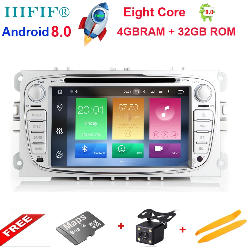 Best Car DVD Player car GPS Navigation for Ford MONDEO(2007-2011)FOCUS(2008-2011)S-MAX(2008-2011)GALAXY multimedia video player wifi 1