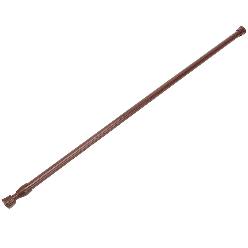 

60-110cm Adjustable Retractable Bathroom Window Shower Curtain Hanging Rail Rod Spring Tension Pole White/Pink/Log 3Colors Hot