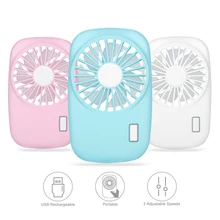 Portable Mini Fan Handheld Personal Fan Home Office Desk Speed Adjustable USB Rechargeable Eyelash Fan Air Cooler Outdoor Travel