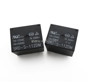 

10pcs/lot The new original SRD-S-112DM 4-pin relay normally open 12VDC