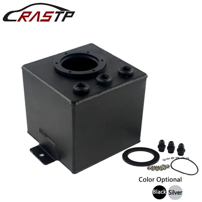 

RASTP-High Quality 2L Aluminum Dual Bill Fuel Surge Tank with Fittings RS-OCC026