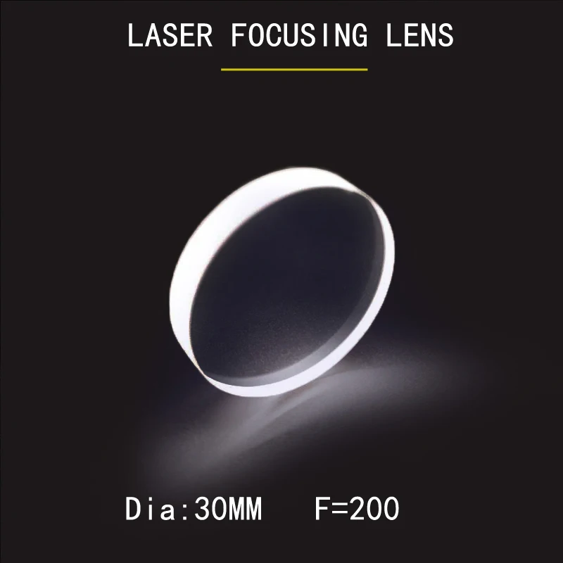 Weimeng Dia30mm F = 200 Лазерная Фокусирующая линза H-K9L материал 1064nm AR плоско-выпуклая