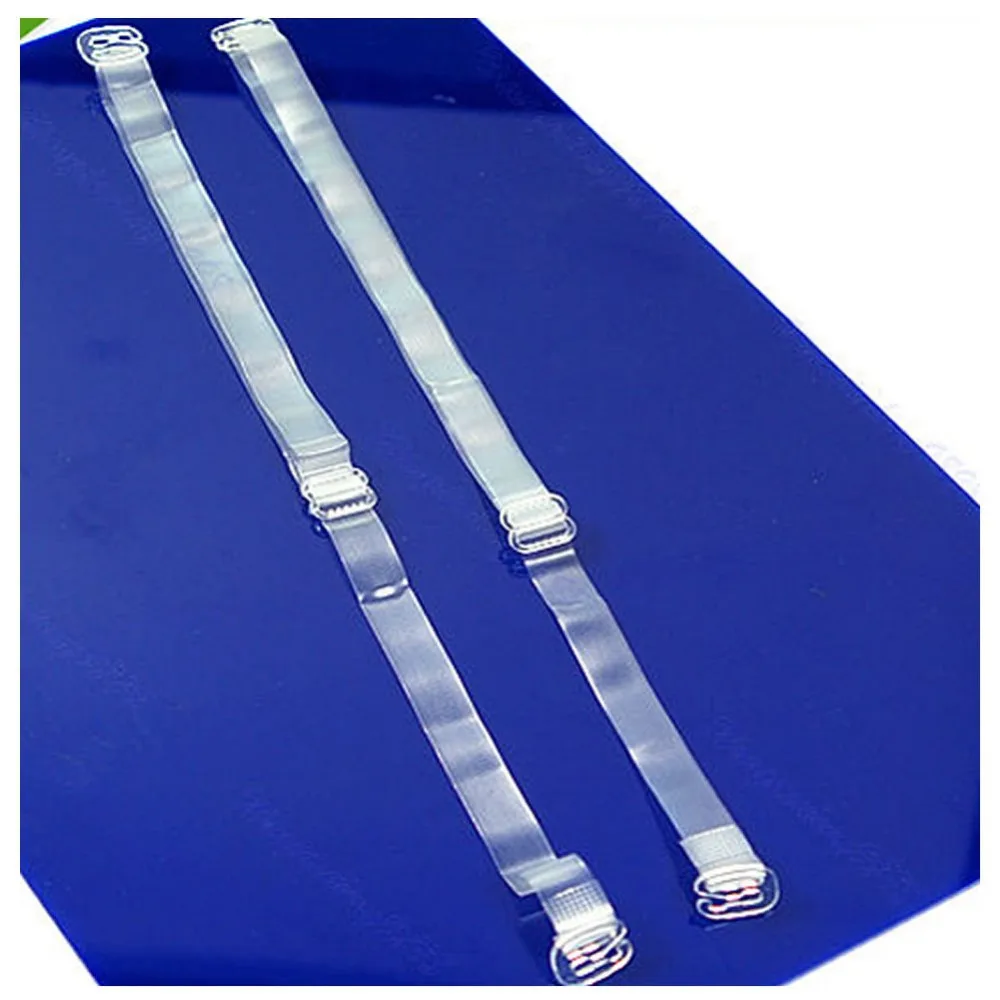 10 Pairs Adjustable Invisible Transparent Clear Bra Strapin intimates