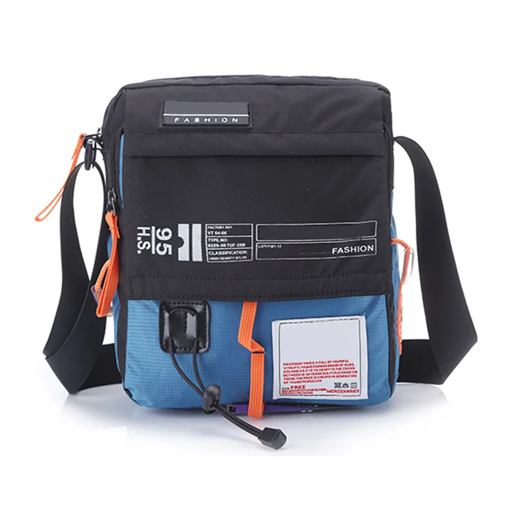 Многофункциональная Мужская нейлоновая сумка-мессенджер, сумки на плечо, дорожные сумки для велосипеда, сумки для рыбалки, Прямая - Цвет: Бургундия