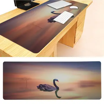 

congsipad Swans in the Swan Lake Keyboard Gaming MousePads Size for 30x90x0.2cm Gaming Mousepads