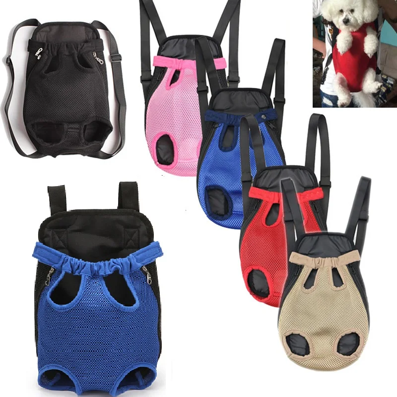

Pet Dog Cat Carrier Bag Backpack Mesh Breathable Carring Bag Products for Dogs Anilmal Transport Carrier Chihuahua