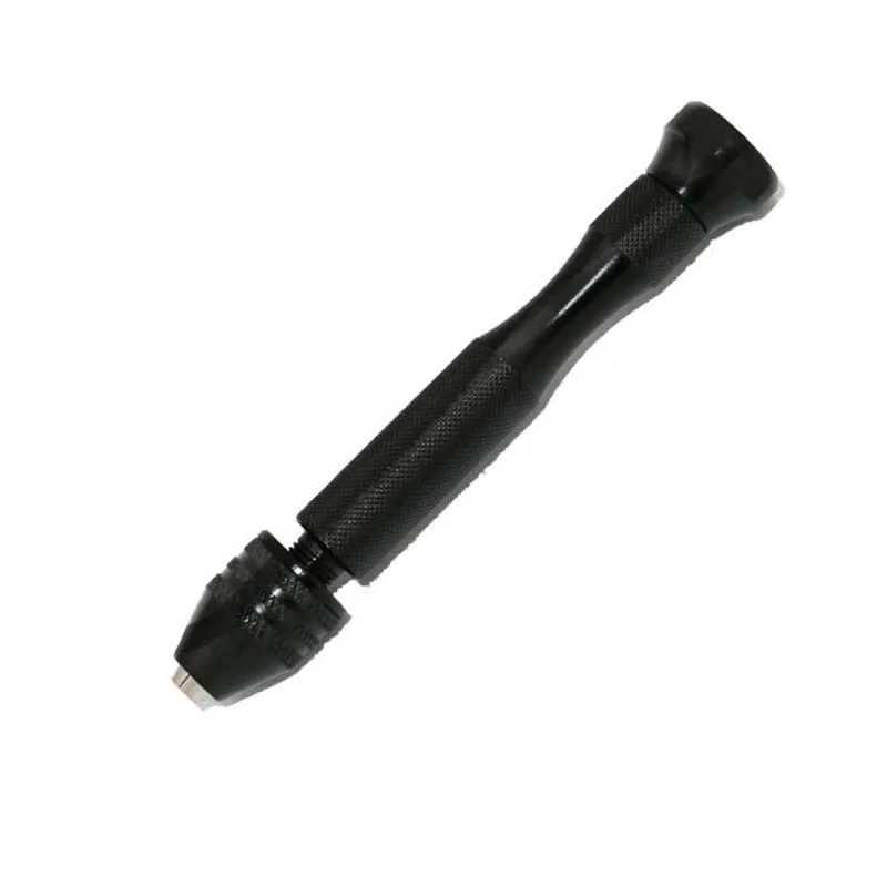 

New handed Twist Drill Bit Mini Micro Aluminum Alloy Hand Drill Chuck Wood working Drilling Rotary Tools