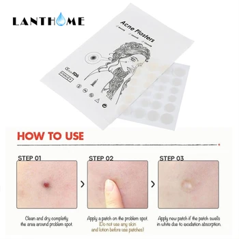 

24 Patches Face Spot Scar Care Acne Pimple Master Patch Treatment Stickers Anti Infection Pimple Spot Invisible Hydrocolloid
