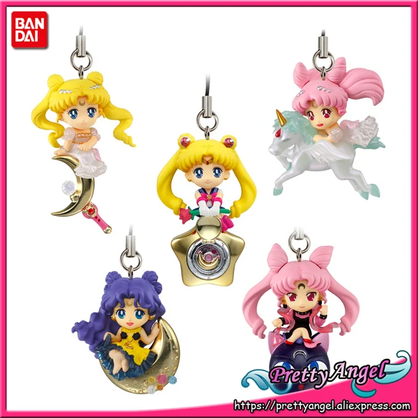 

PrettyAngel - Genuine Bandai Shokugan Twinkle Dolly Part.3 Sailor Moon Keychain Action Figure