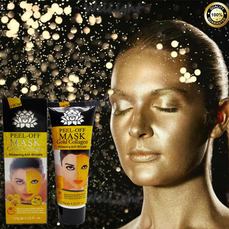 Skin Care Facial Mask Moisturizing Firming Oil control Mask Gold Bio Collagen Gold Crystal