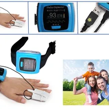 Цифровой Пульсоксиметр для запястья, зонд для пальцев для ежедневного и ночного сна CMS50F