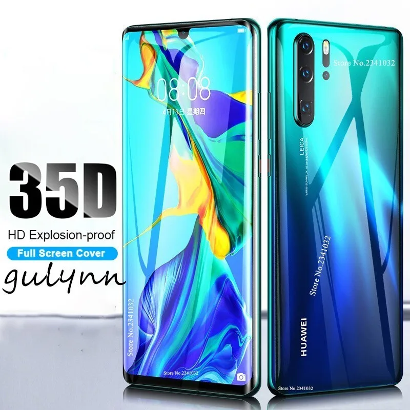 

New 35D Front Back Transparent Full Cover Soft Hydrogel Film For Huawei Mate 20 P20 P30 Lite Honor 20 10 i Pro Screen Protector