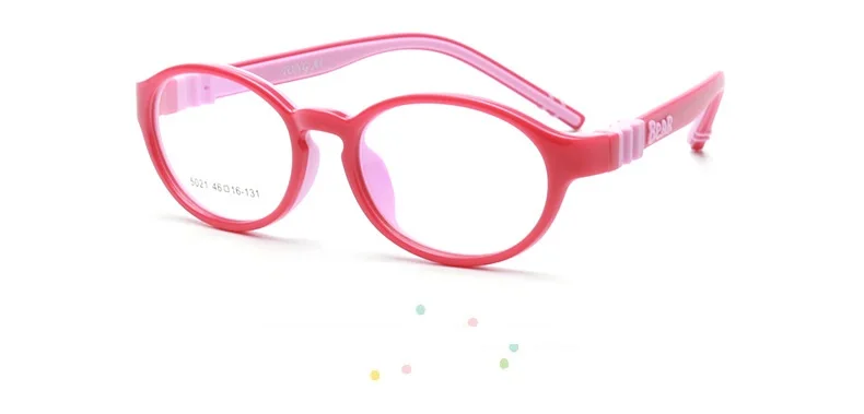 Новые милые высококачественные с памятью TR90, мягкие силиконовые очки для близорукости, детские очки с оправой, детские оптические очки с оправой, Безвинтовые очки