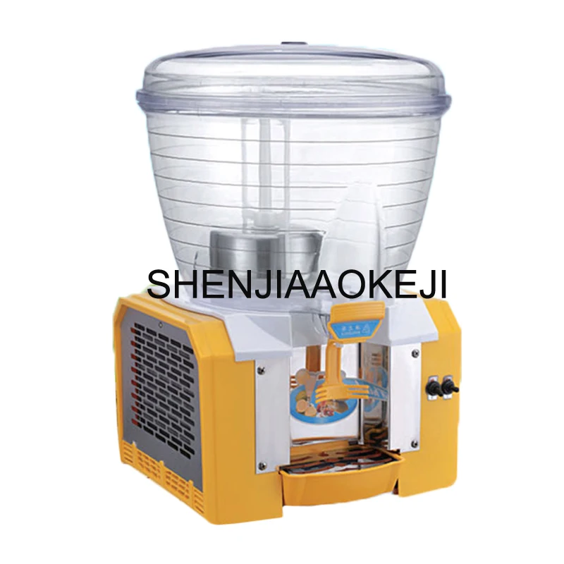 

Commercial Cold Drink dispenser 30L Round Cylinder Juicer single cylinder beverage machine Spraying Juice container PL-130A 220V