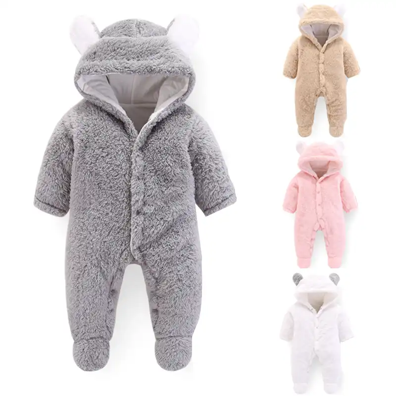newborn baby winter jumpsuit