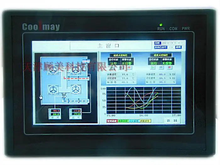 Интегратор FX3G PLC + HMI 7 '魸x480 Сенсорная панель цифровое Аналоговое реле