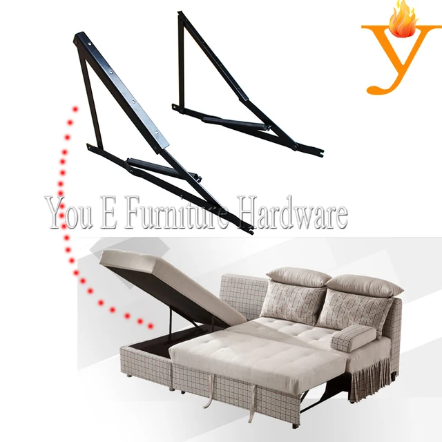 Metal Furniture Parts Storage Sofa Bed Mechanism Hinge With Spring Metal Furniture Parts Storage Sofa Bed Mechanism Hinge With Spring D16