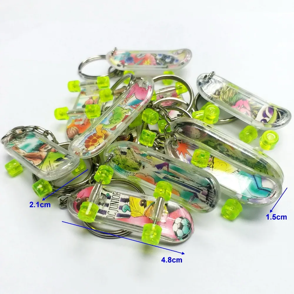 mini skateboard key chain 6g 