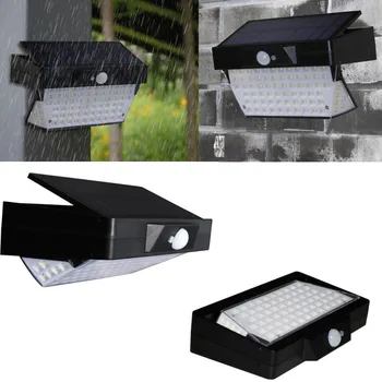 

78LEDs 1000LM Waterproof PIR Motion Sensor Solar Garden Light Outdoor LED Solar Lamp 4 Modes Security Pool Door Solar Lighting